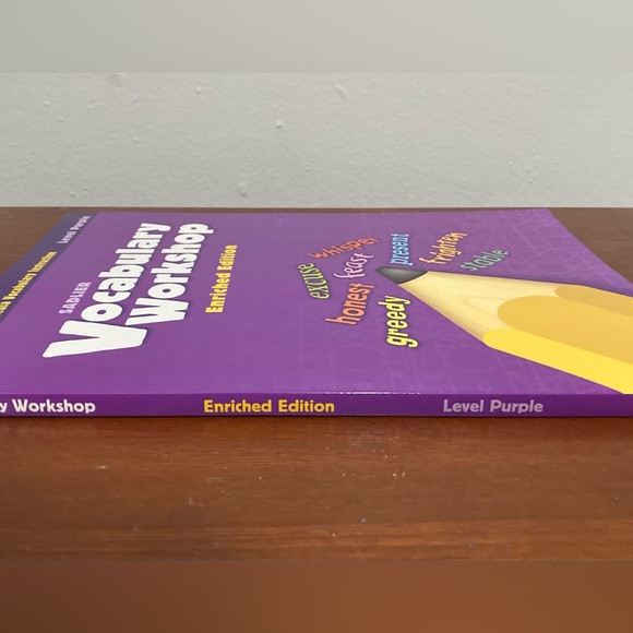 📚NEW❗️❗️Vocabulary Workshop Enriched Student Edition Grade 2 (Purple) - Picture 3 of 3